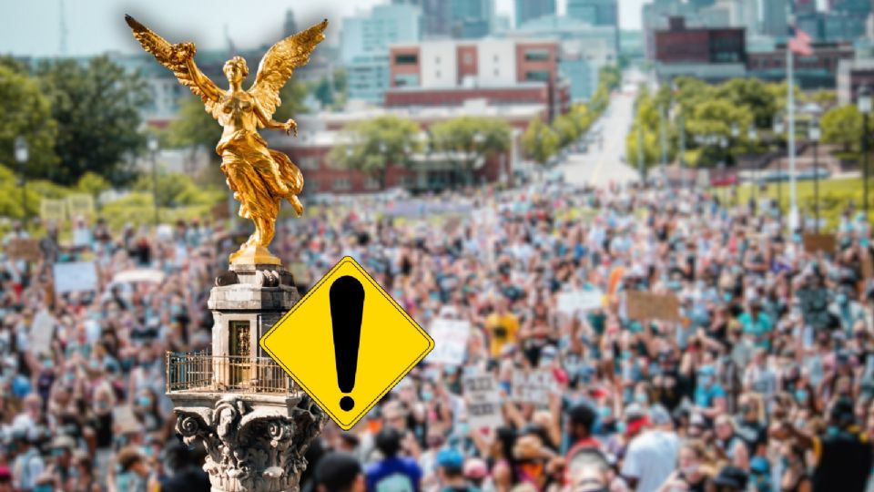 Movilizaciones para hoy 10 de octubre en la CDMX