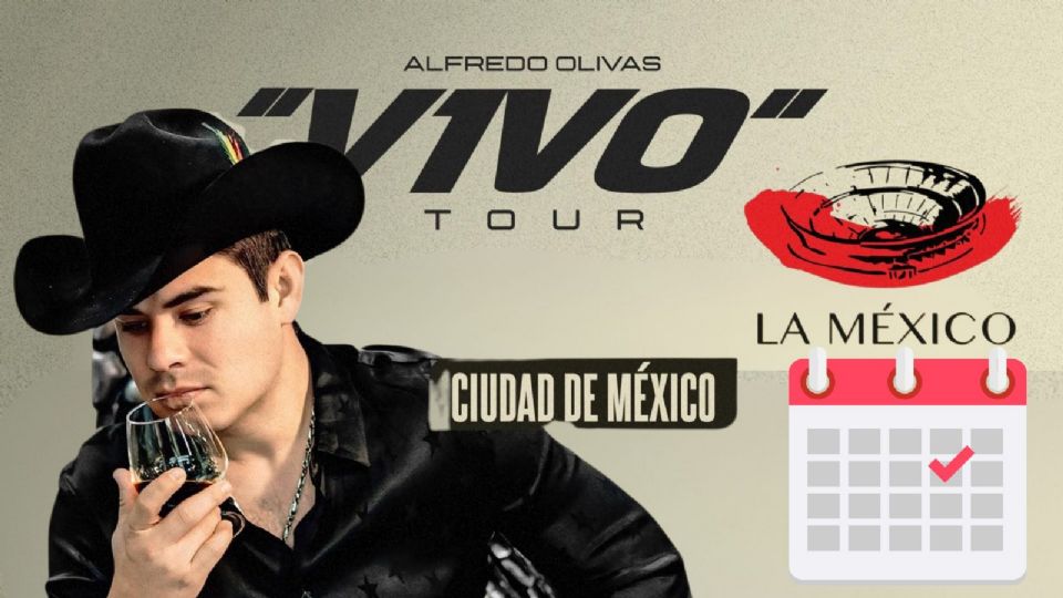 Alfredo Olivas se presentará en la Plaza de Toros México