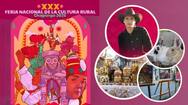 Feria Nacional de la Cultura Rural Chapingo 2025: Programa completo de artistas y actividades de HOY 11 de octubre en el EDOMEX
