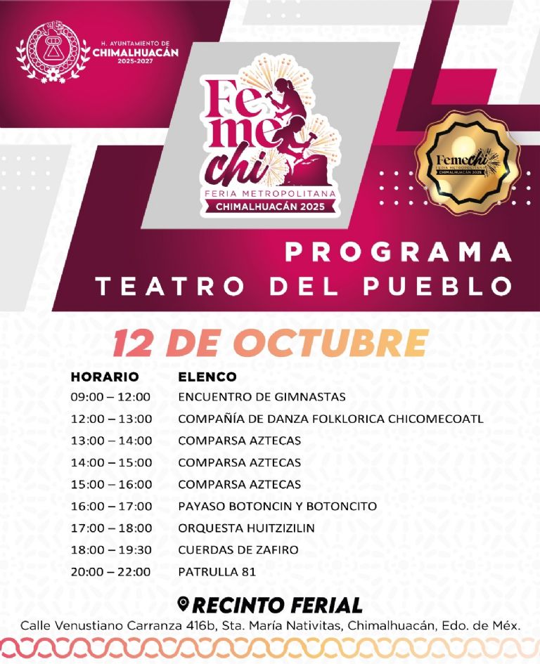 Eventos en el Teatro del Pueblo