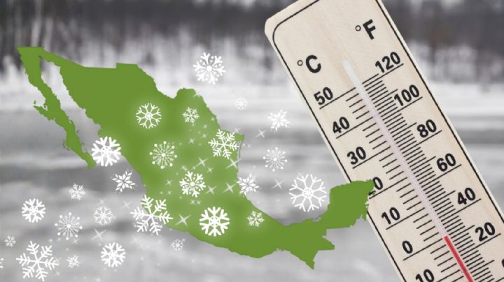 Alertan llegada del frente frío 7 que “congelará” a México en estos Estados con heladas de -5 grados