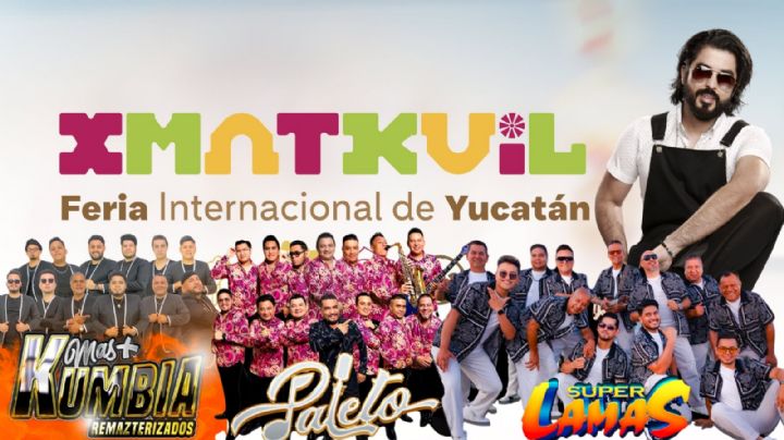 Feria Xmatkuil Yucatán 2025: Cartelera de artistas que se presentarán GRATIS en el Teatro del Pueblo