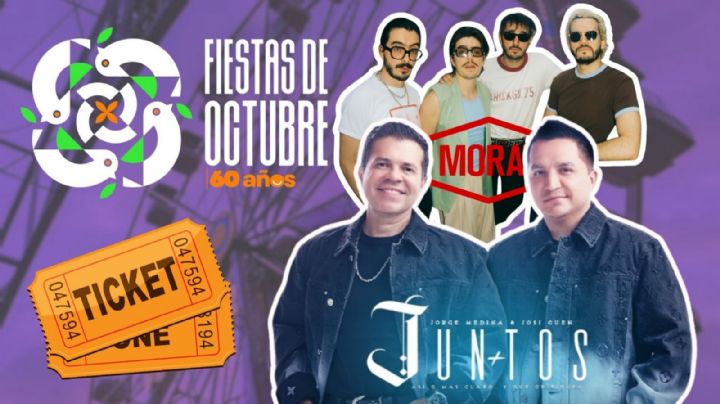 Fiestas de Octubre 2025: Cartelera de artistas que darán concierto HOY 22 de octubre en el Foro Principal y en el Palenque