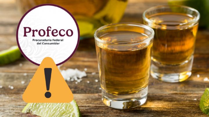 Las marcas de tequila reposado que tienen un mal porcentaje de alcohol y pueden ser un peligro, según Profeco