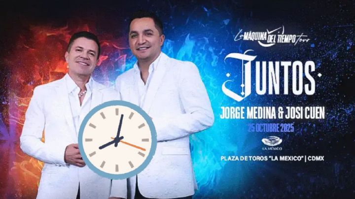 Jorge Medina y Josi Cuen en la Plaza de Toros México 2025: ¿A qué hora inician los conciertos de HOY 24 y 25 de octubre en la CDMX?