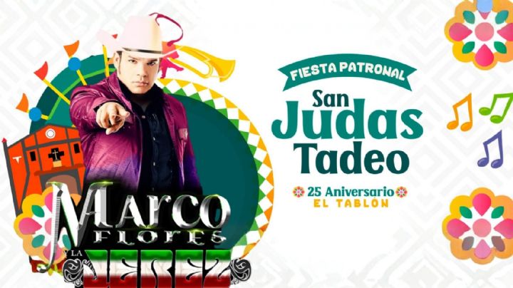 Feria San Judas Tadeo 2025: ¿Qué artistas darán concierto de INAUGURACIÓN en Hidalgo?