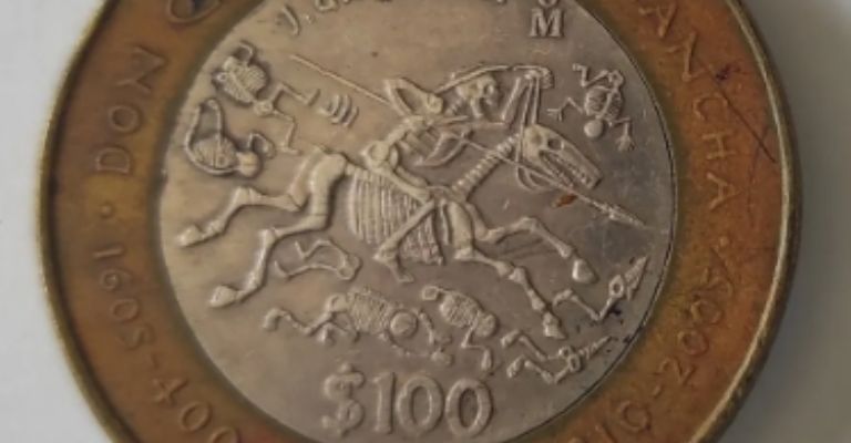 Moneda de Don Quijote de la Mancha