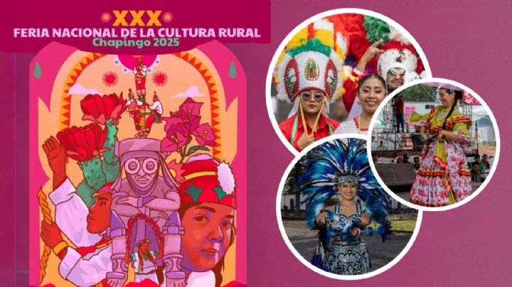 Feria Nacional de la Cultura Rural Chapingo 2025: Programa completo de artistas y actividades de HOY 3 de octubre en el EDOMEX