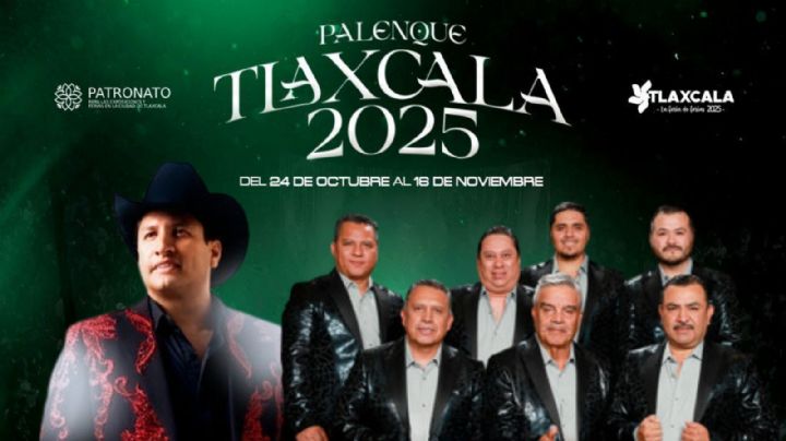 Palenque Tlaxcala 2025: ¿Qué artistas se presentarán este fin de semana del 31 de oct al 2 de nov?