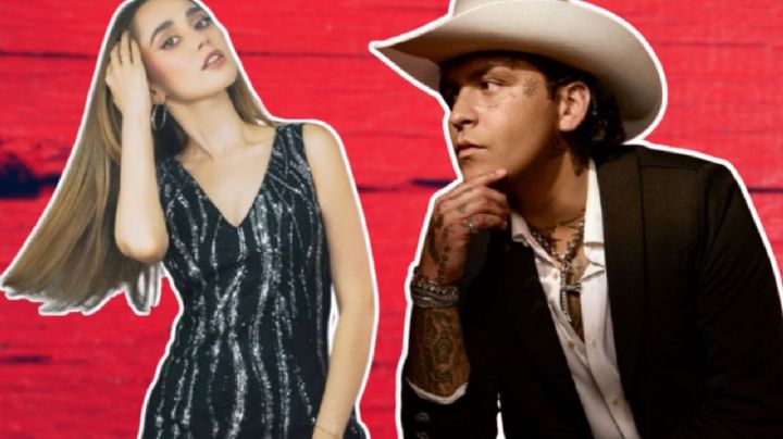 El día que Carolina Ross, participante de La Granja VIP, se dio un beso con Christian Nodal (VIDEO)