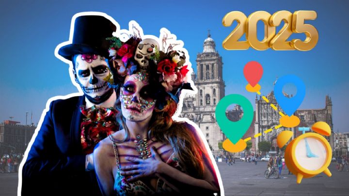 Desfile Día de Muertos CDMX 2025: Horario, ruta completa del recorrido y alternativas viales