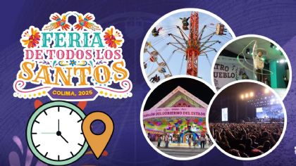 Feria de Todos los Santos Colima 2025: Programa completo de artistas y actividades de HOY 12 de noviembre