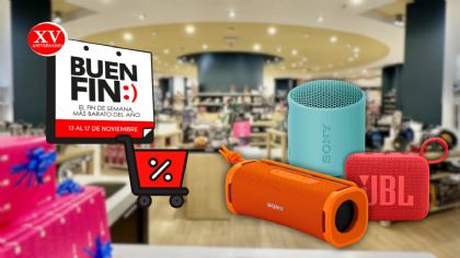 Buen Fin 2025: Las tres mejores bocinas portátiles con hasta 40% de descuento en Liverpool