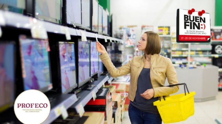 ¿Cómo elegir una pantalla para comprar durante el Buen Fin 2025? Profeco da algunos consejos