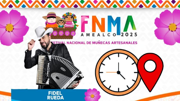 Festival Nacional de Muñecas Artesanales Amealco 2025: Artistas que darán concierto GRATIS HOY 16 de noviembre en la CLAUSURA