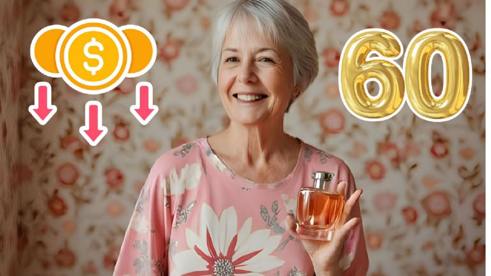 Perfumes baratos para mujeres de 60 años