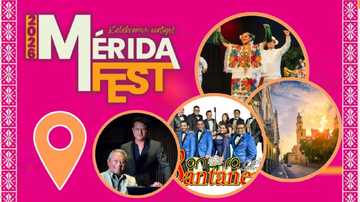 Mérida Fest 2026: Cartelera completa de conciertos y actividades GRATIS en Yucatán