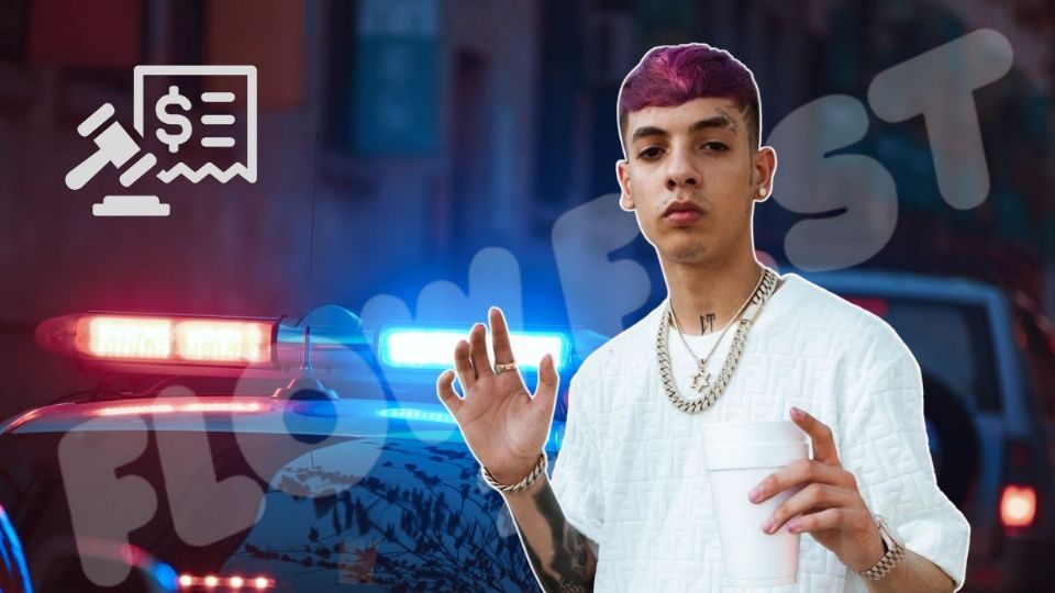 ¿Natanael Cano será multado por cantar el narcocorrido 'Cuerno Azulado' en el Flow Fest 2025?
