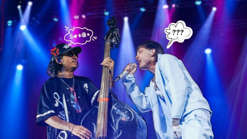 Músico de Peso Pluma insulta a rockeros y metaleros por sumarse al regional: 'Andan chupando v...'