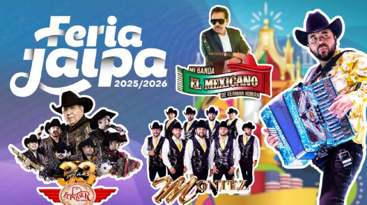 Feria Regional Jalpa 2025-2026: Cartelera completa de artistas que darán concierto en Zacatecas