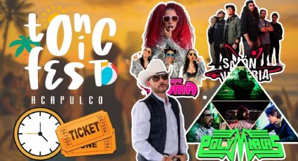 Tonic Fest Acapulco 2025: Horarios por artistas que darán concierto GRATIS HOY 29 de noviembre en la CLAUSURA