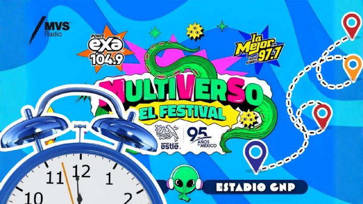 Multiverso Nestlé 95 años: ¿Cómo y a que hora llegar al festival de La Mejor y Exa en el Estadio GNP Seguros?