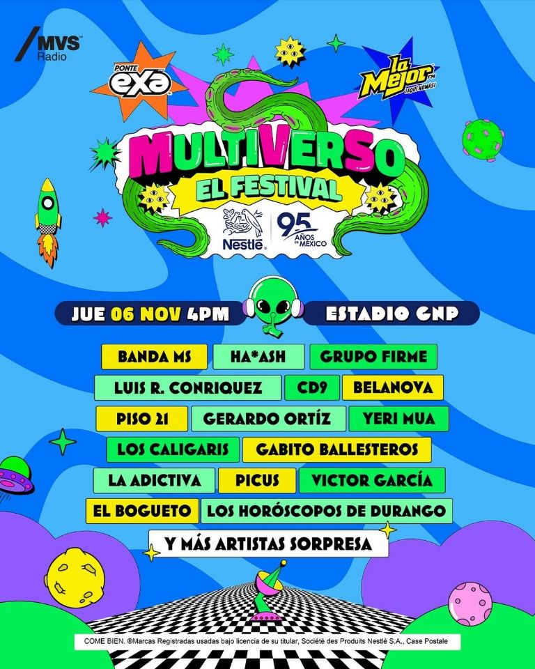 Festival Multiverso Nestlé 95 años