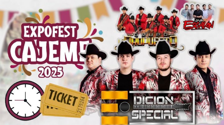 Expofest Cajeme 2025: ¿A qué hora empieza el concierto de Edición Especial HOY 30 de noviembre en Sonora? Precio de los boletos