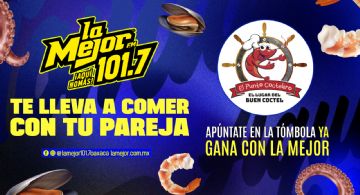 La Mejor 101.7 FM te lleva a comer con tu pareja