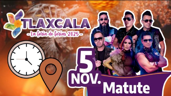 Feria Tlaxcala 2025: ¿Qué artistas darán concierto GRATIS HOY 5 de noviembre? Programa completo de actividades