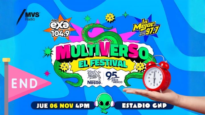 Multiverso Nestlé 95 años: ¿A qué hora termina el festival HOY jueves 6 de noviembre?