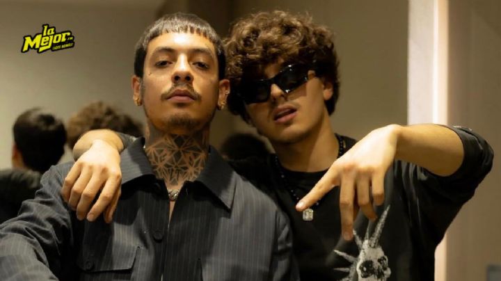 Captan a Natanael Cano junto a Gabito Ballesteros portando un arma de fuego en antro (VIDEO)