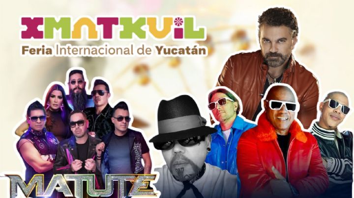 Feria Xmatkuil Yucatán 2025: Cartelera completa de artistas que darán concierto HOY 8 de noviembre; precio de los boletos