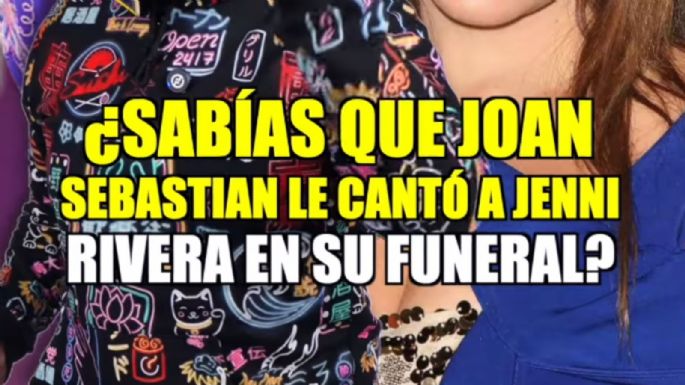 ¿Joan Sebastian le cantó a Jenni Rivera en su funeral? El ritual que conmovió a México
