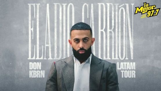 Eladio Carrión en San Valentín: Palacio de los Deportes. ¡Gana Boletos GRATIS con La Mejor 97.7 FM!