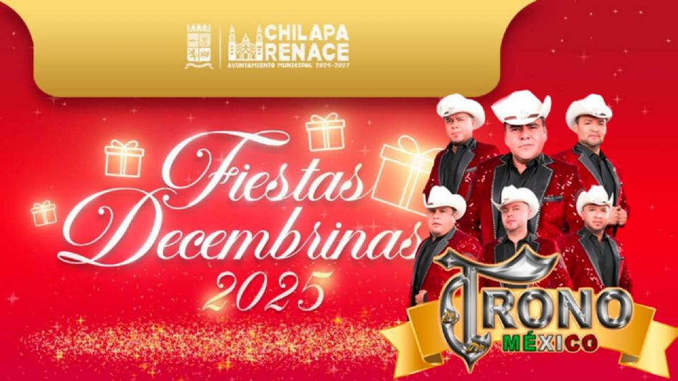 Fiestas Decembrinas Chilapa 2025 ¿Qué artistas se presentarán HOY 11 de diciembre?