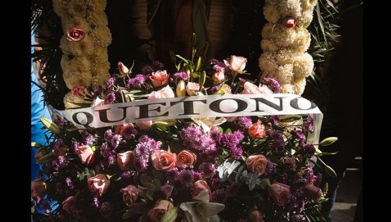 Quetono realiza peregrinación en honor a la Guadalupana