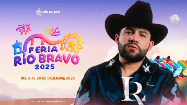 Feria Río Bravo 2025: ¿Qué artista se presentará HOY 12 de diciembre en Tamaulipas?