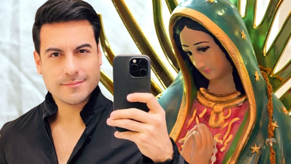 La fe de Carlos Rivera en la Virgen de Guadalupe ha guiado su carrera.