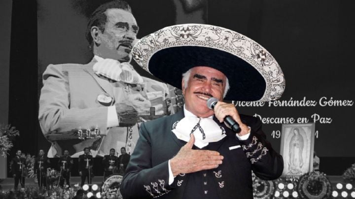 A 4 años de su muerte, exhiben cómo luce la tumba de Vicente Fernández
