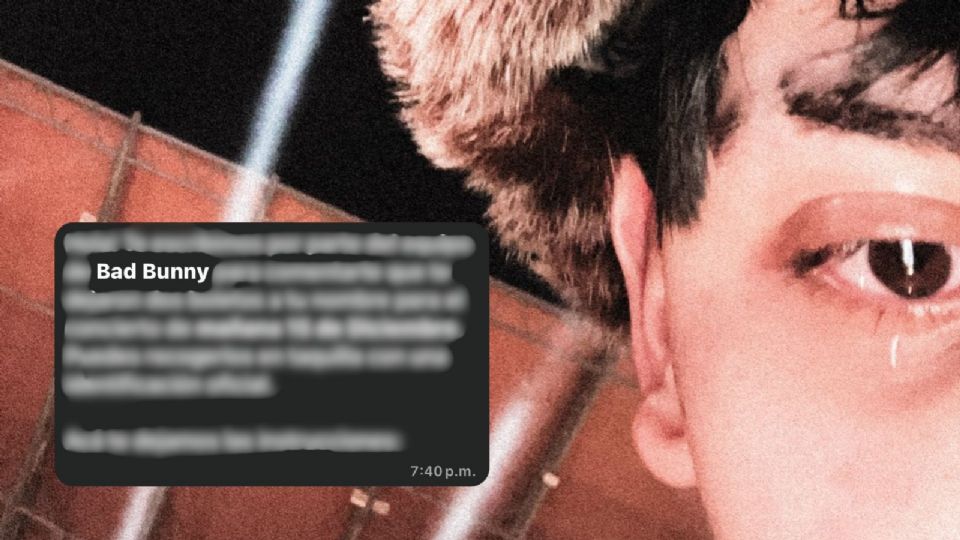 Bad Bunny sorprende a un fan viral y lo invita a su concierto en CDMX.