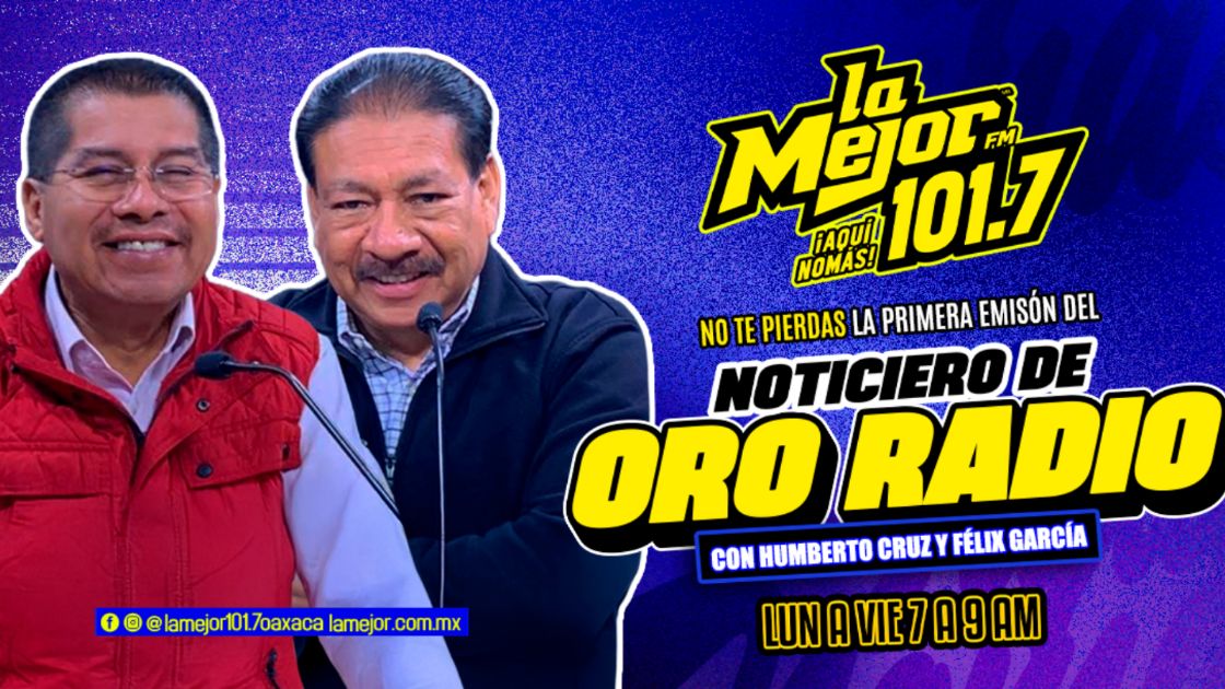 Primera Emisión del Noticiero de Oro Radio con Humberto Cruz y Félix García