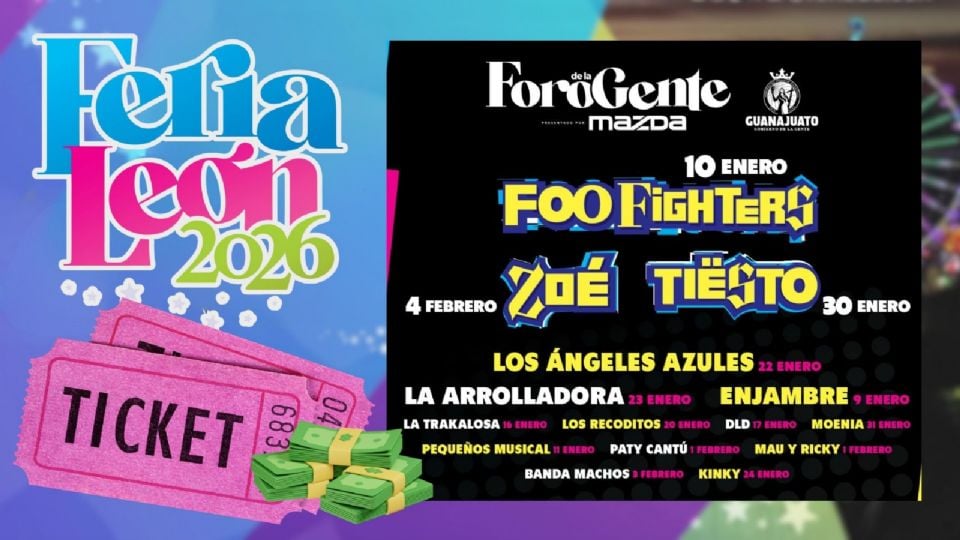 Boletos Foro Mazda Feria Estatal León 2026