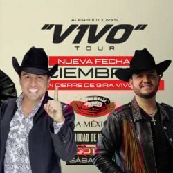 ¿Qué día se presentarán Edén Muñoz y Julión Álvarez en el concierto de Alfredo Olivas en CDMX?