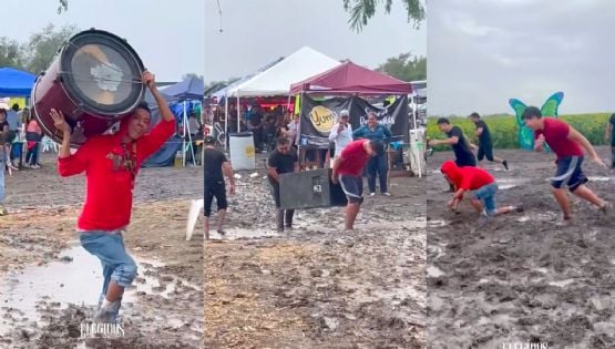 VIDEO: Músicos hacen show viral tras cancelación de concierto