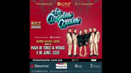 Los Ángeles Azules llegarán a uno de los escenarios más emblemáticos de México