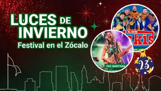Festival Luces de Invierno CDMX 2025: ¿Qué artistas se presentarán GRATIS hoy 23 de diciembre? Programa completo de actividades