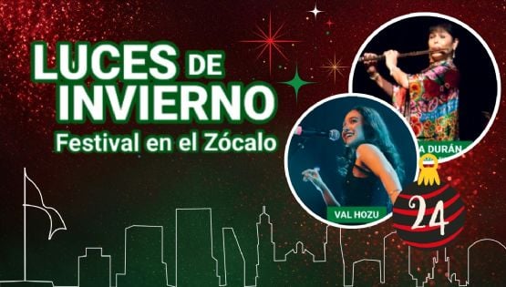 Festival Luces de Invierno CDMX 2025: ¿Qué artistas se presentarán GRATIS hoy 24 de diciembre?