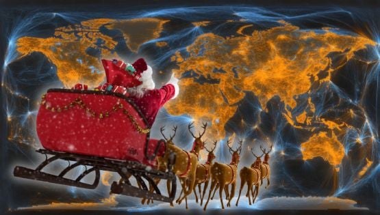 ¿Dónde está Santa Claus? Así puedes consultar la ruta de Papá Noel hoy 24 de diciembre EN VIVO