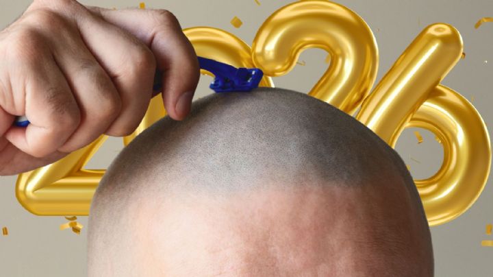 Si eres hombre, deberías afeitarte la cabeza completamente para recibir el 2026